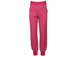 4051578407971 - finkid - Jerseyhose TIIKERI geringelt in raspberry Gr92 98