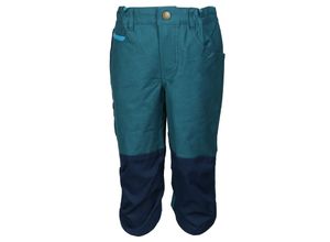 4051578408152 - finkid - Bermuda-Shorts KULTA mit Knieverstärkung in deep teal Gr134 140