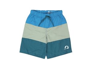 4051578411268 - finkid - Badeshorts UIMARI in mosaic deep teal Gr134 140