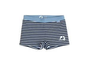 4051578411763 - finkid - Badehose UINTI gestreift in navy dove Gr140 146