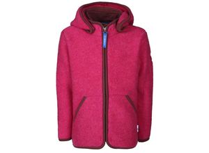 4051578423049 - finkid - Woll-Fleecejacke LUONTO WOOL in raspberry sable Gr140 146