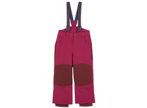 4051578427184 - finkid - Schneehose RUUVI mit abnehmbaren Trägern in raspberry sable Gr104 110