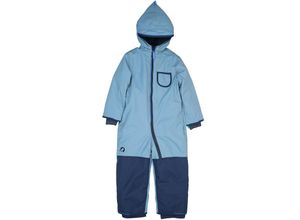 4051578428198 - finkid - Winteroverall PIKKU WINTER SPORT mit Umschlagbündchen in dove navy Gr110 116