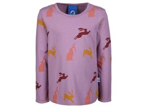 4051578440343 - finkid - Jersey-Langarmshirt JUHANNUS KANIT in valerian lilac Gr92 98