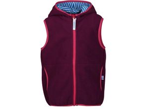 4051578449858 - finkid - Fleece-Weste POPPELI in purple raspberry Gr104 110