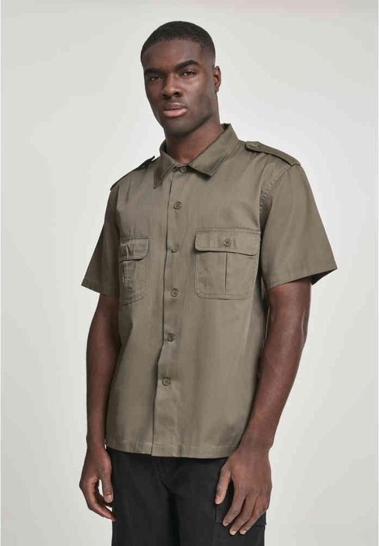 4051773024249 - Hemd SHORT SLEEVES US SHIRT BD4101 Olive