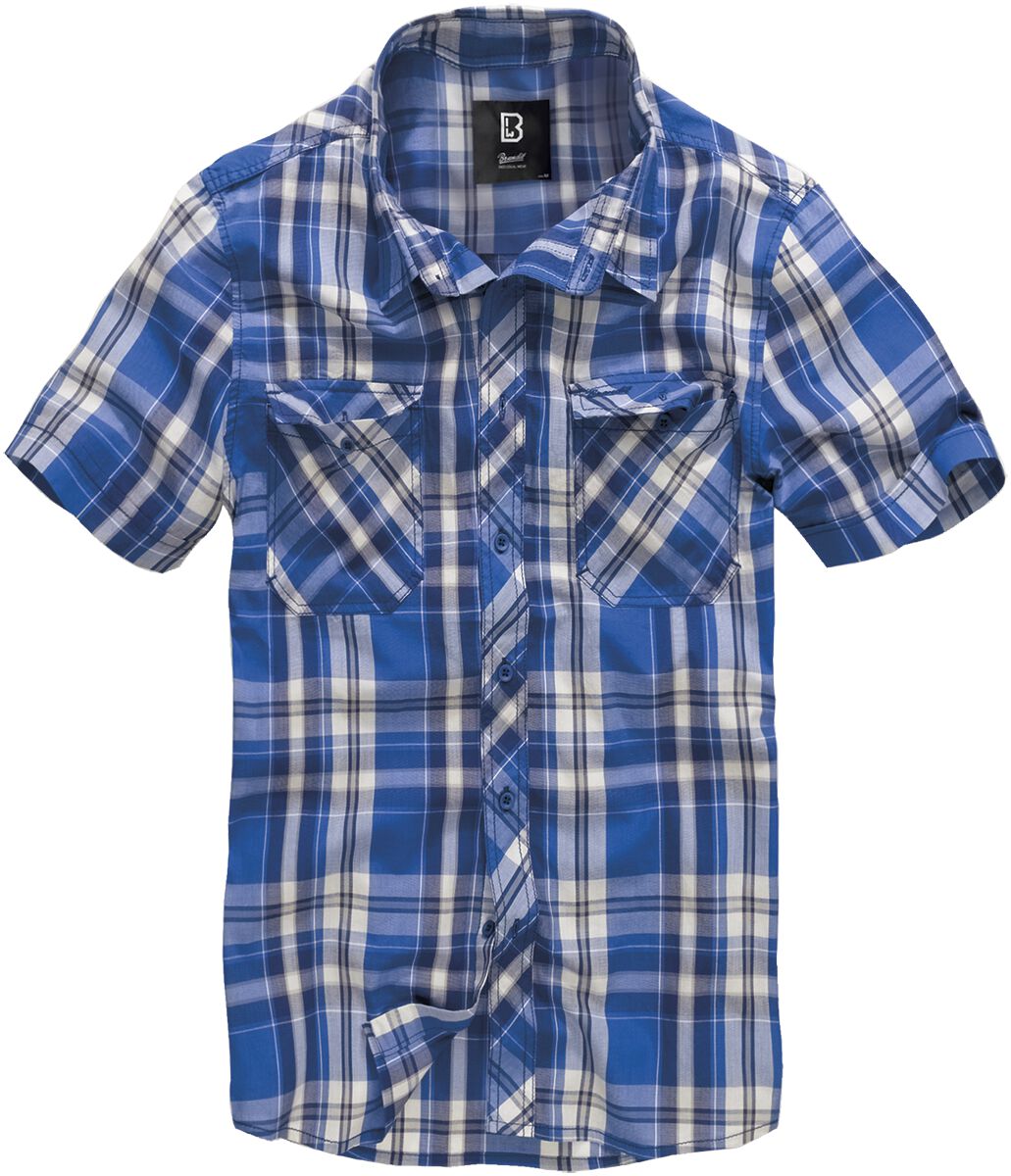 4051773063385 - Roadstar Kurzarmhemd blau weiß in 3XL 4051773063385 - Roadstar Kurzarmhemd blau weiß in 3XL