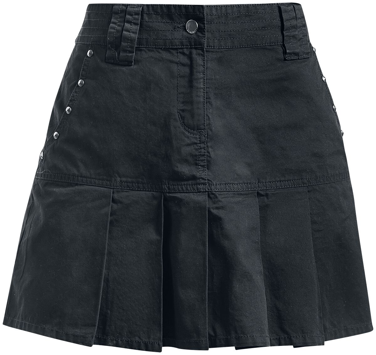 4051773094792 - Dale Skirt Mittellanger Rock schwarz in 4XL