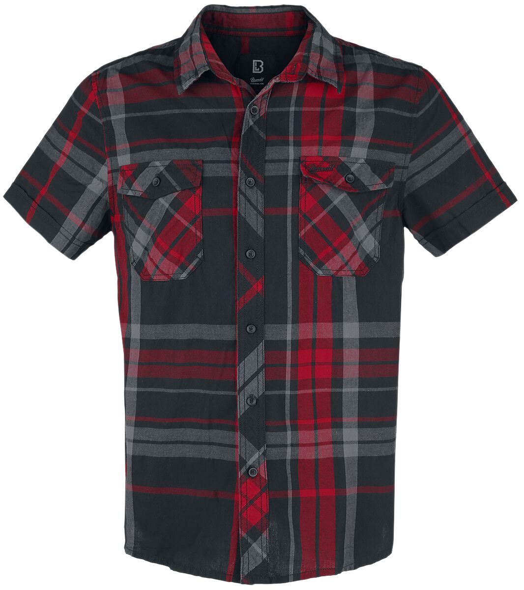 4051773142424 - Roadstar Kurzarmhemd rot in XL