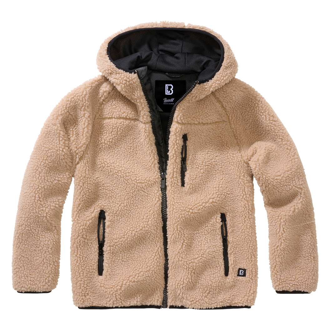 4051773158500 - Fleece mit Kapuze Kind Teddy