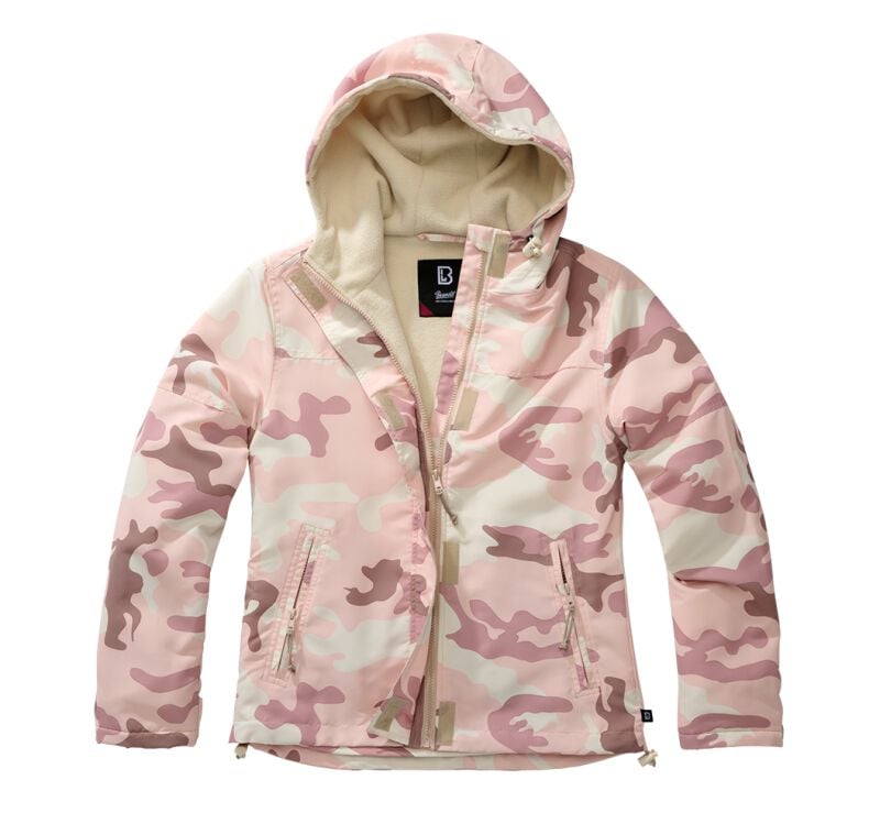 4051773177297 - Ladies Windbreaker Frontzip Windbreaker camouflage in S