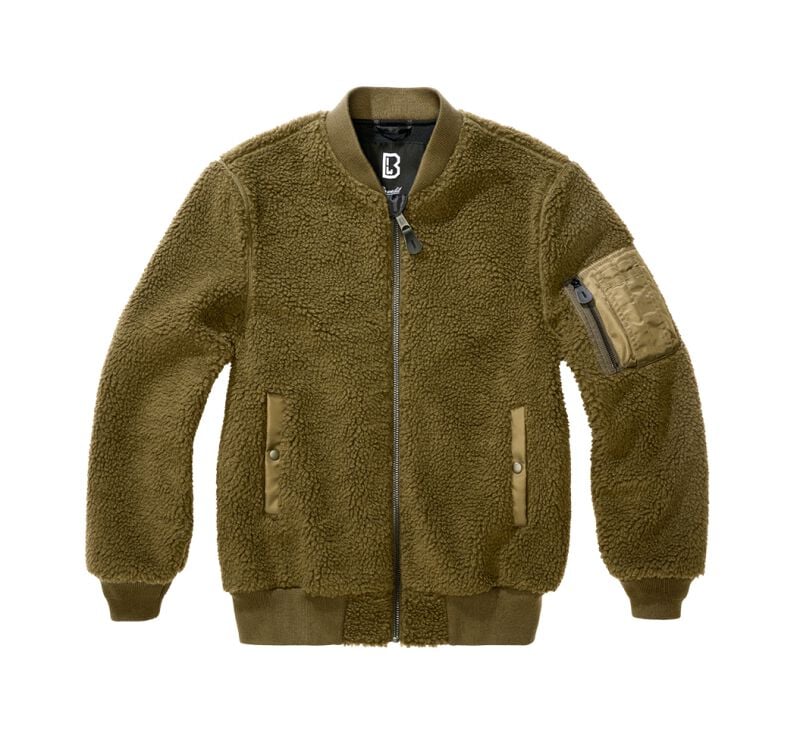 4051773226452 - MA1 Sherpa Fleecejacke oliv in XXL