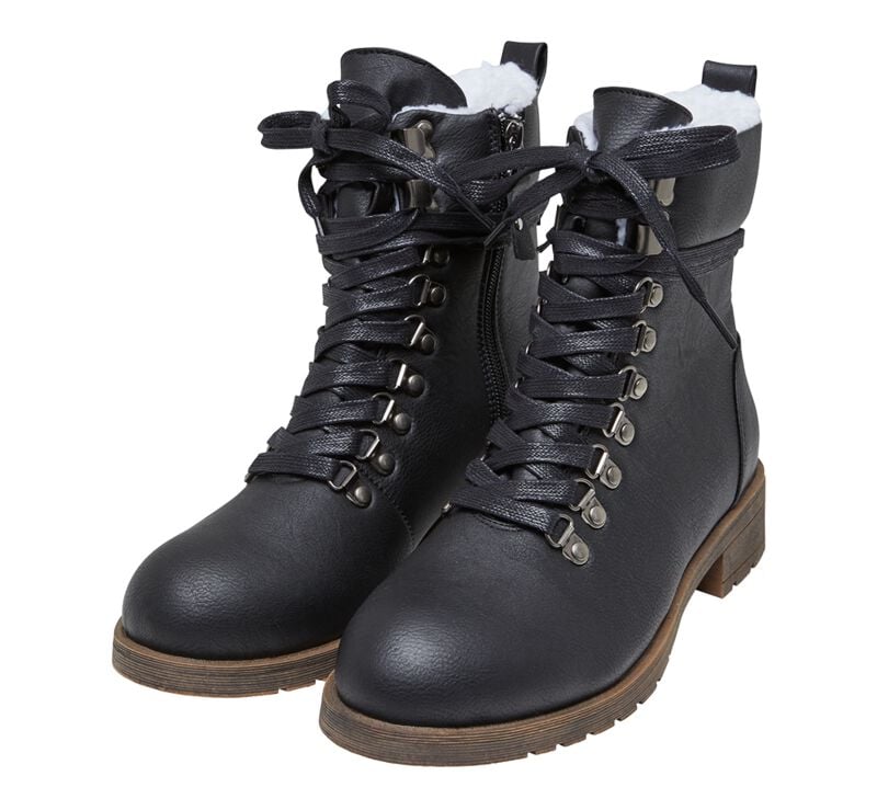 4051773235263 - Women Winterboots Bikerboot schwarz in EU36