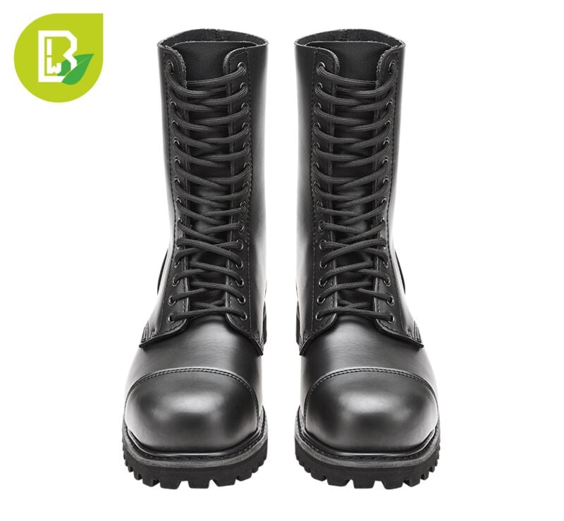 4051773237403 - Vegantom 14 eyelett boots Boot schwarz in EU47 4051773237403 - Vegantom 14 eyelett boots Boot schwarz in EU47