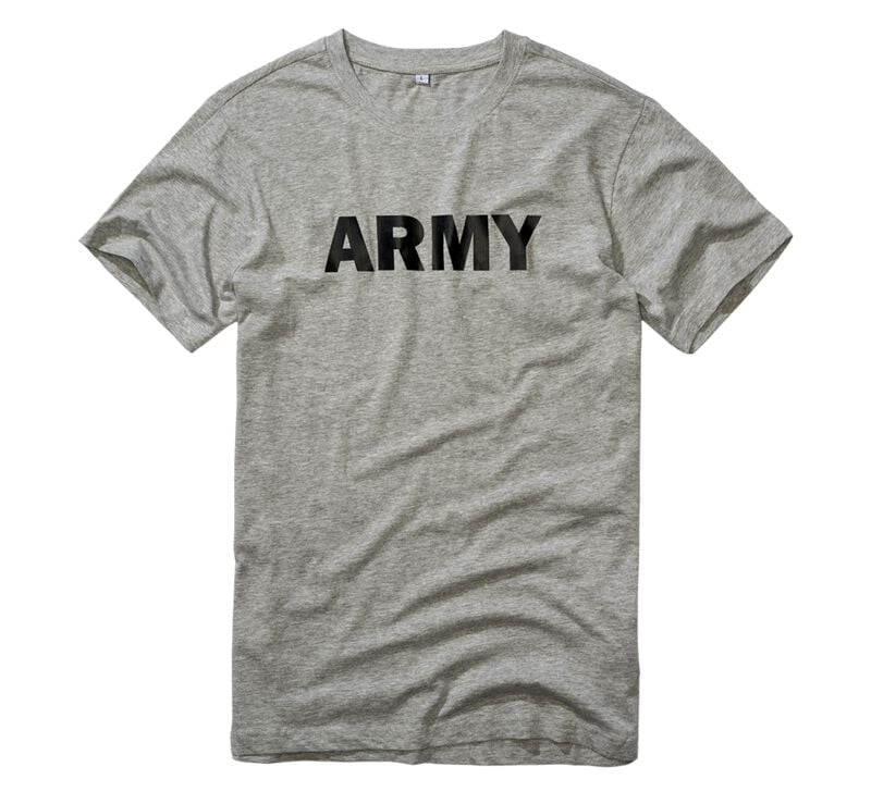 4051773240373 - T-Shirt Army T-Shirt grau meliert in S