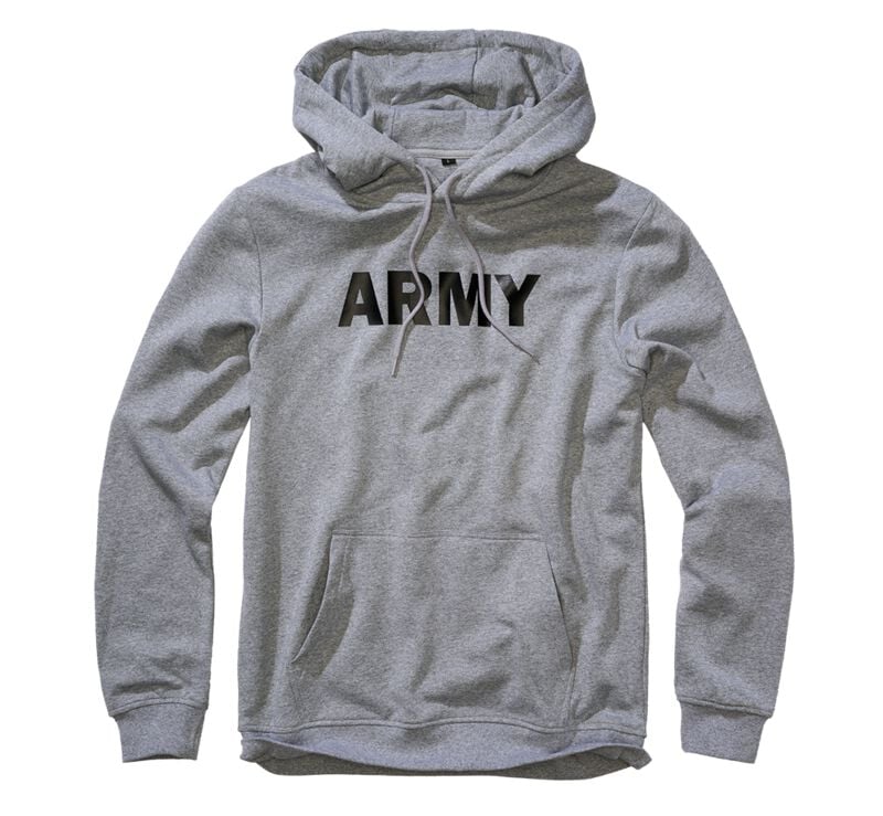 4051773240786 - Hoody Army Kapuzenpullover grau meliert in M