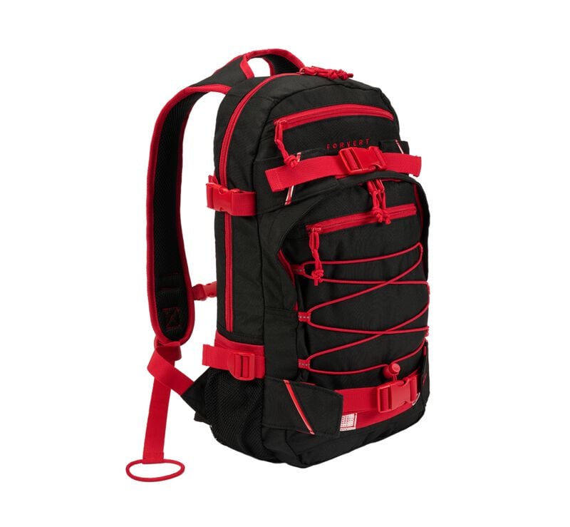 4051773250327 - Fire Louis Rucksack schwarz rot