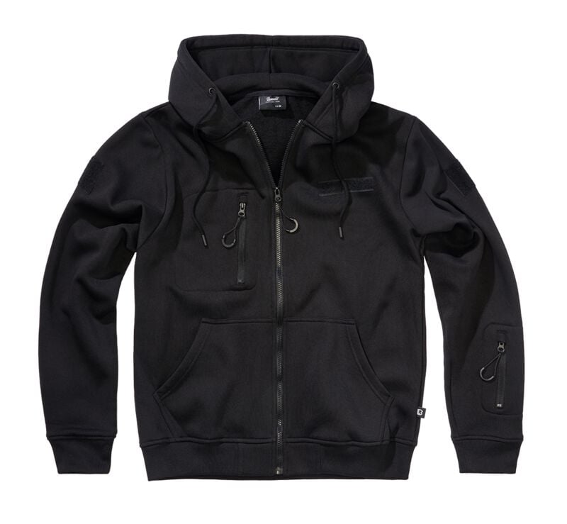 4051773253120 - Tactical Sweat Jacket Kapuzenjacke schwarz in 5XL 4051773253120 - Tactical Sweat Jacket Kapuzenjacke schwarz in 5XL