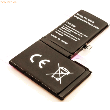 4051805394388 - Akku für Apple APN616-00346 Li-Pol 381 Volt 2716 mAh schwarz