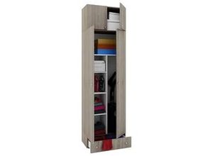 4051814352812 - Ebuy24 - Vandol ii Universalschrank mit Aufsatz 4 Türen und 1 Schublade Sonoma-Eiche dekor - Eiche Dekor