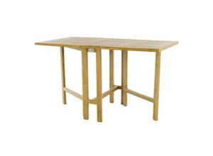 4051814393495 - Klapptisch Maße ca 135x65x75 cm Balkontisch Gartentisch hochwertig Teak Holz