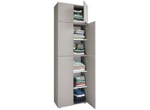 4051814413612 - Ebuy24 - LonaXXL Kleiderschrank 6 Türen grau - Grau