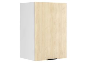 4051814429712 - Küchenschrank hängend Maße ca H 60 x B 40 x T 31 cm Hängeschrank mit zwei Fächern Küchenmöbel - Fasola