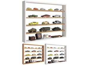 4051814435423 - Wandregal Regal hängend Maße ca H 60 x B 80 x T 10 cm Modern und platzsparend Wandregal - Osado L Gr 80 weiß B80cm H60cm T10cm Holzwerkstoff Holz Spanplatte Regale