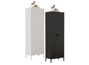 4051814439216 - Büroschrank mit 4 Fächern Bücherschrank Metallschrank Maße ca H 180 x B 60 x T 35 cm - Flokas XL