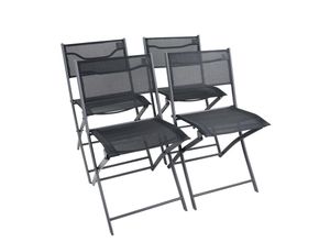 4051814439308 - 4er Set Gartenstuhl Balkonstuhl klappbar Maße ca H 79 x B 45 x T 46 cm Campingstuhl Gartenmöbel - Sumila 4051814439308 - 4er Set Gartenstuhl Balkonstuhl klappbar Maße ca H 79 x B 45 x T 46 cm Campingstuhl Gartenmöbel - Sumila