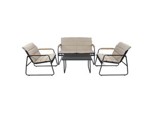 4051814442506 - 4-tlg Gartenmöbel Set Sitzgruppe Essgruppe 1xTisch 2x Stühle 1x Sofa Tisch Maße ca H 41 x B 74 x T 45 cm Garten Set 4051814442506 - 4-tlg Gartenmöbel Set Sitzgruppe Essgruppe 1xTisch 2x Stühle 1x Sofa Tisch Maße ca H 41 x B 74 x T 45 cm Garten Set