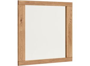 4051833303291 - Spiegel MCA LIVING Greno Spiegel braun (eichenfarben) B80cm H74cm T2cm Massivholz Spiegelglas Spiegel Rahmen aus Massivholz FSC-Mix