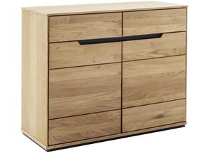4051833305325 - Regalelement MCA LIVING Araya Regal braun (eichenfarben) B1025cm H82cm T405cm Holzwerkstoff Regale Schubkästen gedämpft