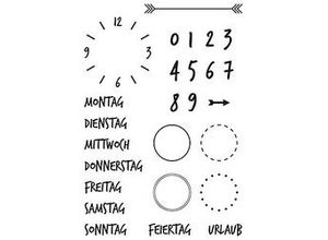 4051856169799 - Clear Stempel-Set Kalender