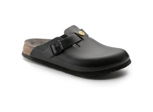 4052001208172 - Boston esd Pantolette schwarz normale Weite Gr 48 - schwarz - Birkenstock