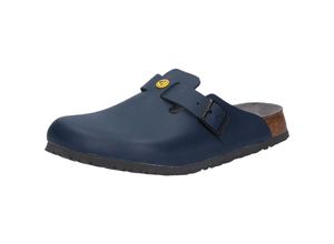 4052001208486 - Boston esd Pantolette blau normale Weite Gr 45 - blau - Birkenstock