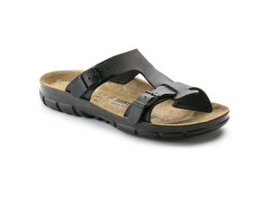 4052001212100 - Damen-Pantolette Sofia BirkoFlor schmal schwarz Größe 39 - Birkenstock