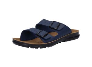 4052001213657 - Bilbao Pantolette blau normale Weite Gr 39 - blau - Birkenstock