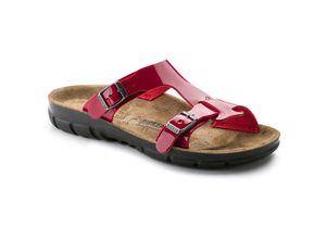 4052001428389 - Damen-Pantolette Sofia BirkoFlor schmal Tango Rot Größe 42 - Birkenstock