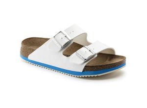 4052001430047 - Sandale Arizona Super Grip Birko-Flor weiß normal Größe 40 - Birkenstock