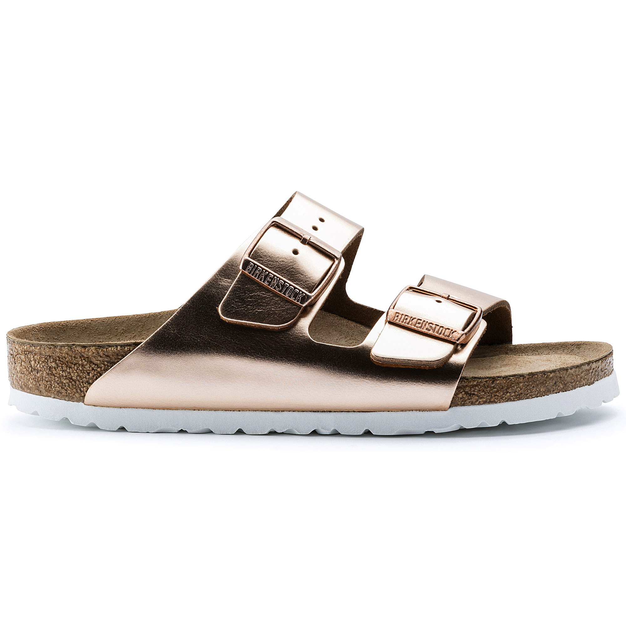 4052001682668 - Arizona sfb metallic kupfer schmale Weite Gr 39 - braun - Birkenstock