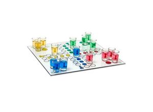 4052025101817 - relaxdays Spiel Trinkspiel Ludo Brettspiel Dont worry