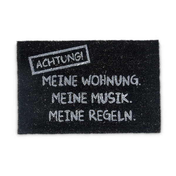 4052025190149 - Schmutzfangmatte 10019014_0 Meine Wohnung 40x60cm rechteckig für Innenbereich 4052025190149 Relaxdays