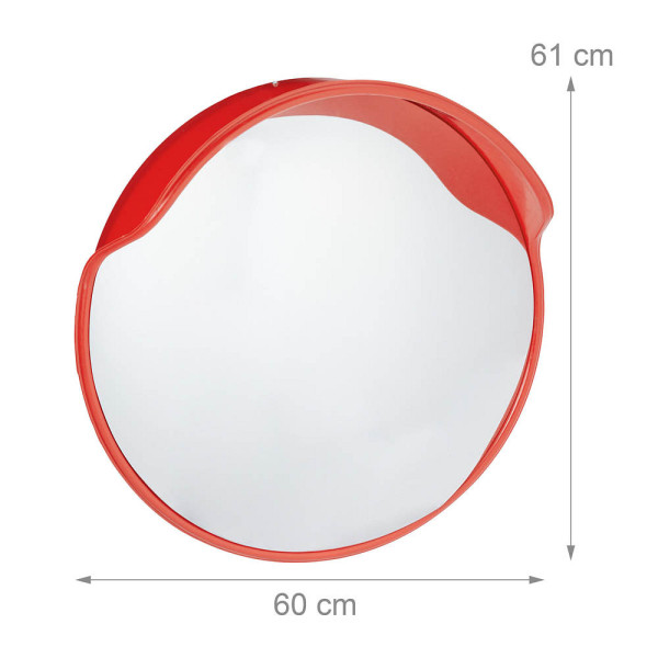 4052025237004 - Verkehrsspiegel Durchmesser 580 cm 4052025237004 relaxdays