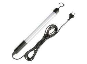 4052025239602 - Relaxdays - Stableuchte Kfz Arbeitslampe für Werkstatt Garage & Baustelle IP54 geschützt Stablampe 47cm lang schwarz