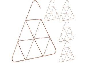 4052025293437 - Relaxdays - 5 x Schalbügel edles Design Bügel für Schal Tuch Accessoires 3 mm dünn platzsparend Metall Bügel kupfer 4052025293437 - Relaxdays - 5 x Schalbügel edles Design Bügel für Schal Tuch Accessoires 3 mm dünn platzsparend Metall Bügel kupfer