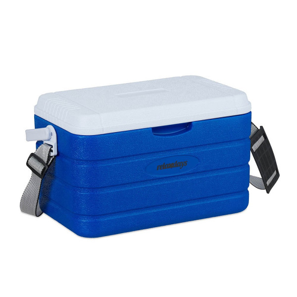 4052025309008 - Kühlbox 10 Liter blau mit Tragegurt 375x23x225cm (BxLxH)