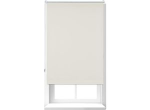 4052025336035 - Relaxdays - 1 x Thermorollo Verdunkelungsrollo mit Klemmfix Halterung Hitzeschutz Gesamt 70x160cm Stoffbreite 66cm beige