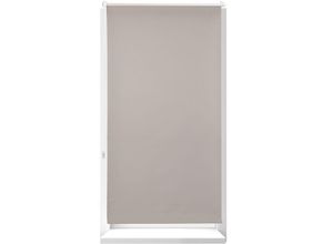 4052025336165 - Thermorollo blickdicht Verdunkelungsrollo Thermobeschichtung Innenrollo Gesamt 80x210 cm Stoffbreite 76 cm braun