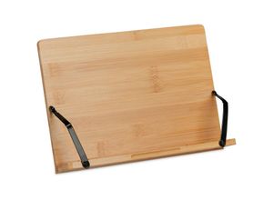 4052025462598 - Leseständer Bambus 4 Neigungswinkel klappbar Buchablage h x b 19 x 28 cm für Bücher & Tablets natur - Relaxdays